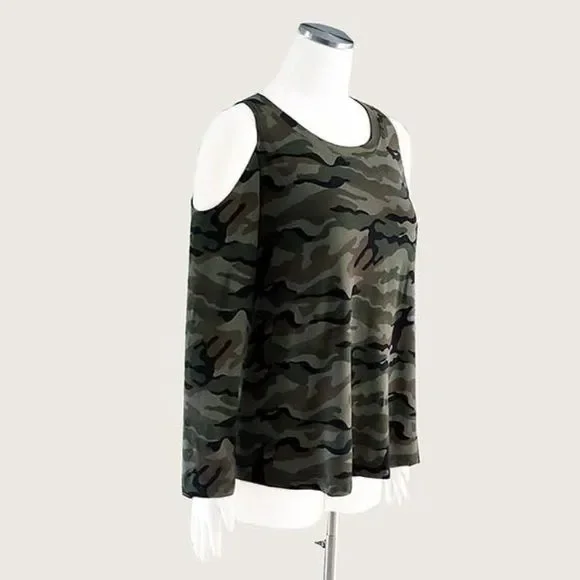 Leo Rosi Cold Shoulder Top - Picture 2 of 6